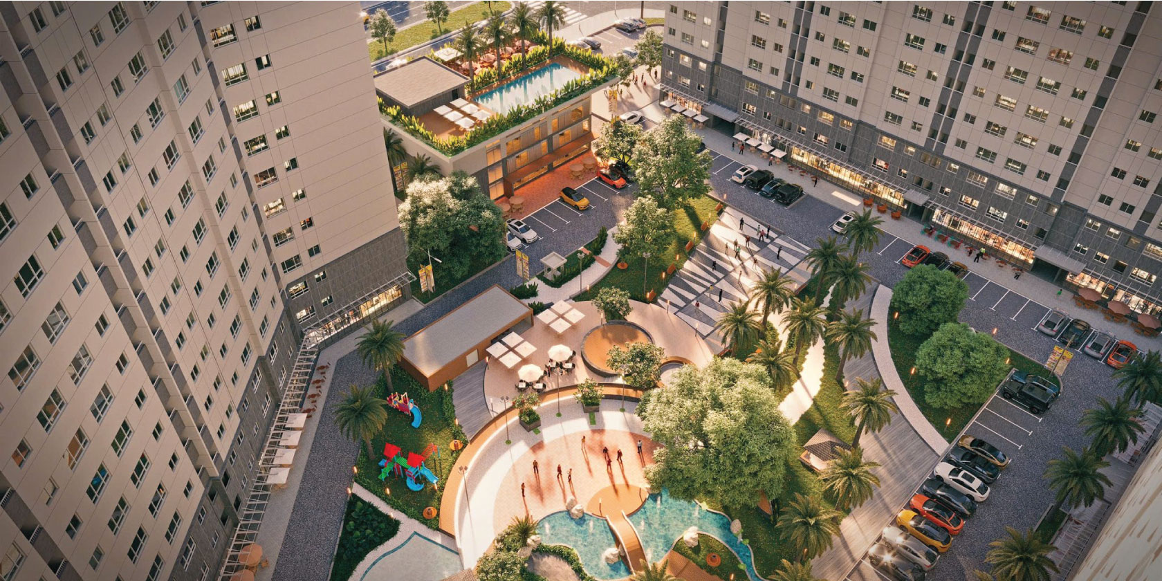 phối cảnh solena green town bình tân
